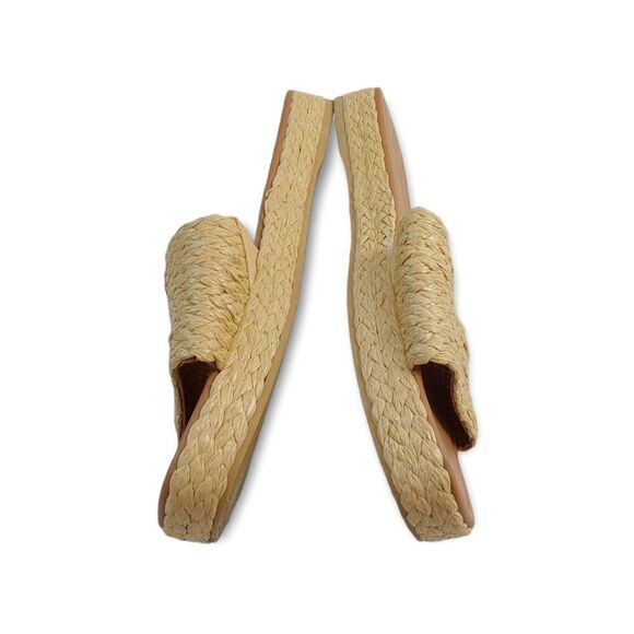 Universal Thread Women's Mardi Raffia Platform Sandals Size 11. - Picture 3 of 11